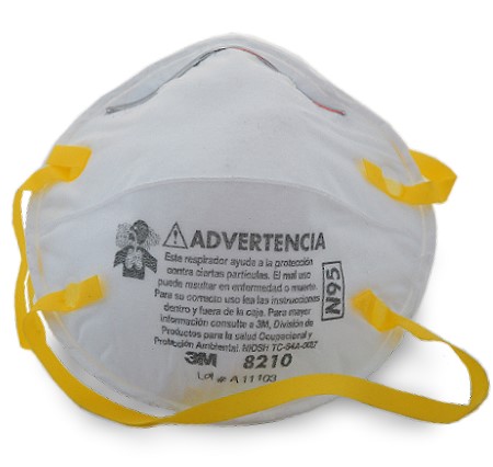 Foto - MASCARILLA DESECHABLE 3M REF 8210