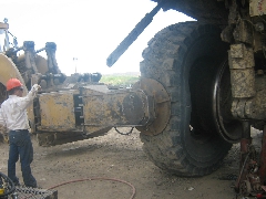 MONTAJE DE LLANTAS OTR